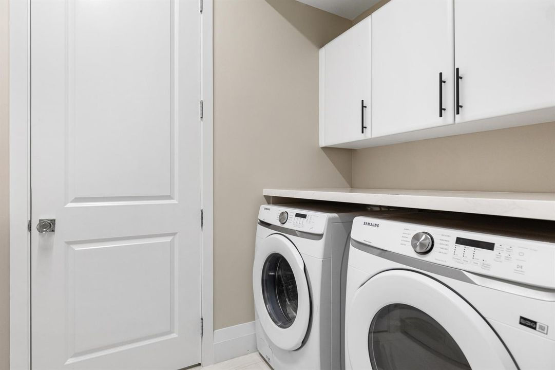 REPLACED WASHER & DRYER