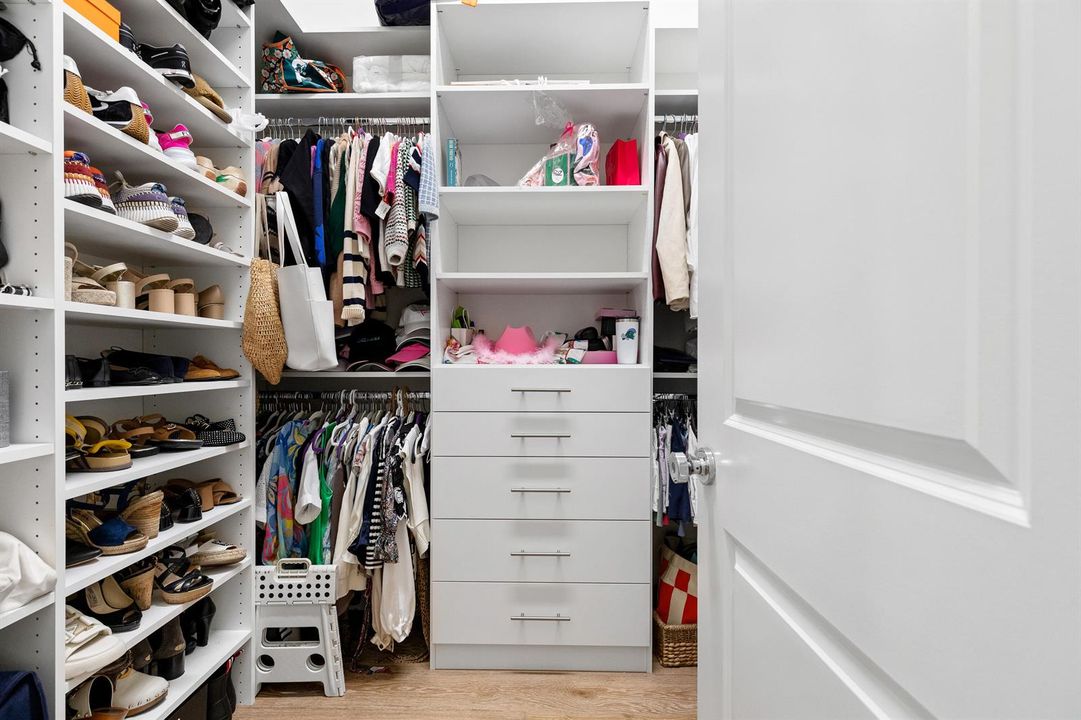 1 OF 2 CLOSETS