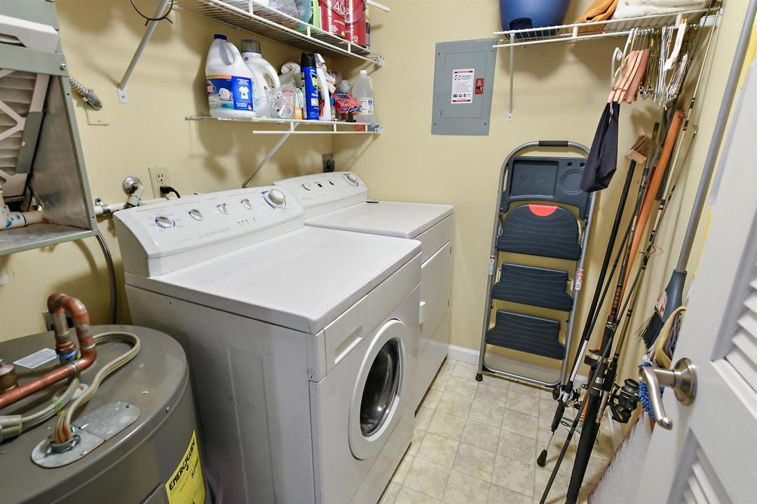 Inside laundry