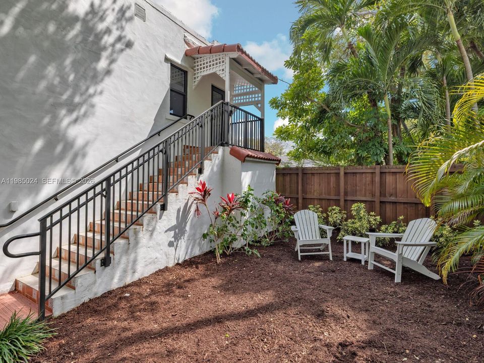 Stairs to Guest Casita Second Floor Unit