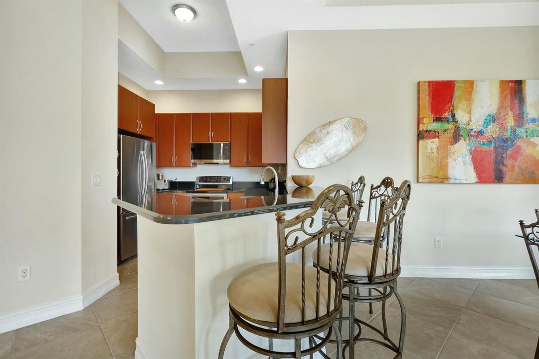 GRANITE BREAKFAST BAR