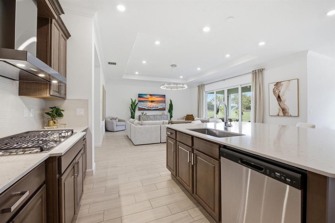 Tiled Backsplash