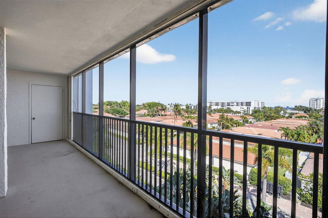 Balcony with East Exposure