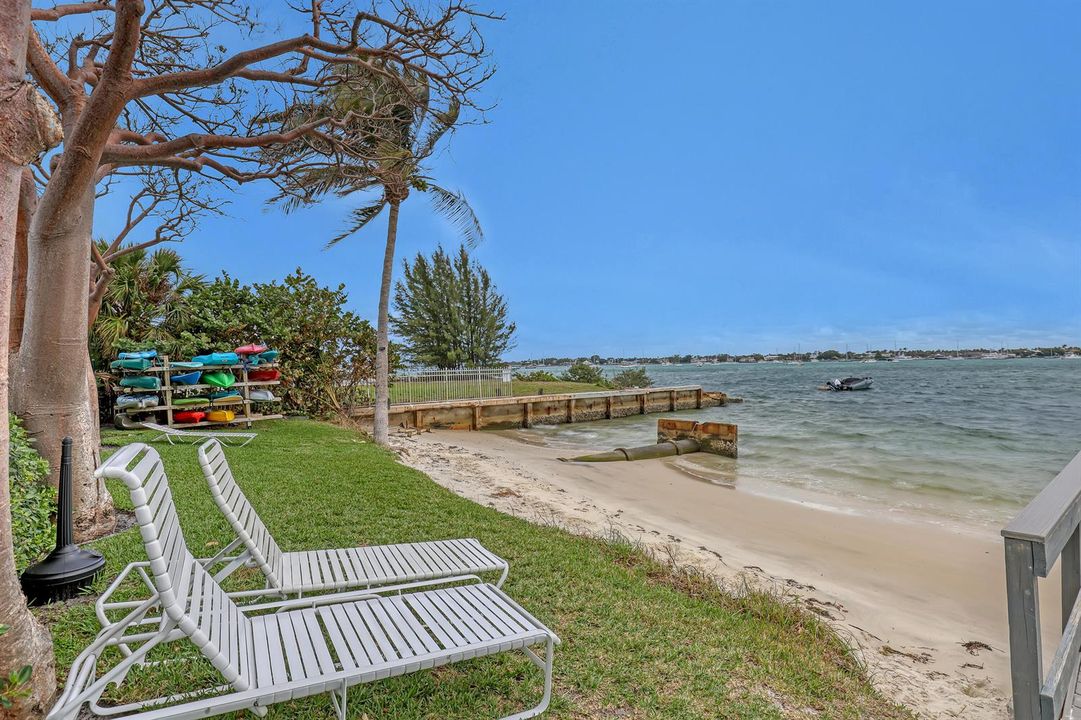 private beach