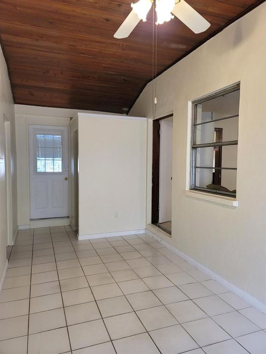 SECOND ENTRANCE FROM REAR PORCH