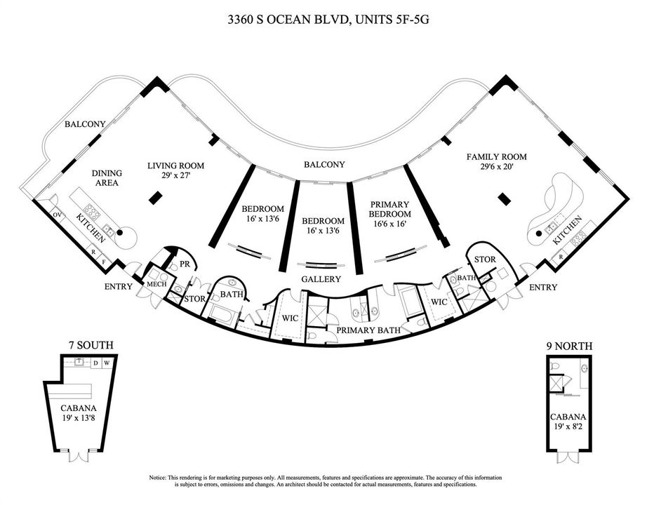 3360 S OCEAN BLVD, UNITS 5F-5G