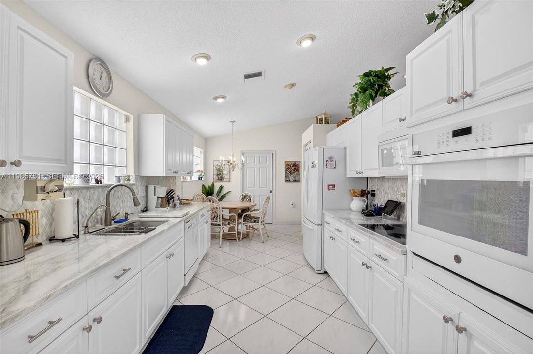 Marble countertops