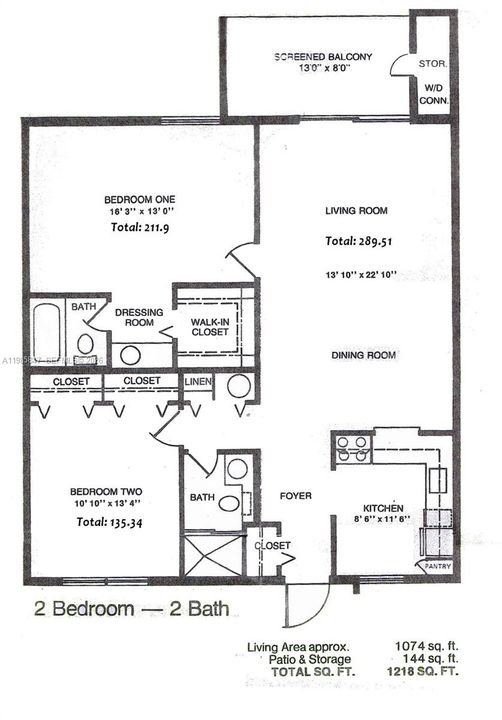 For Sale: $209,000 (2 beds, 2 baths, 1023 Square Feet)