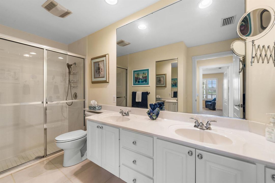 Primary Bathroom with Dual Sinks