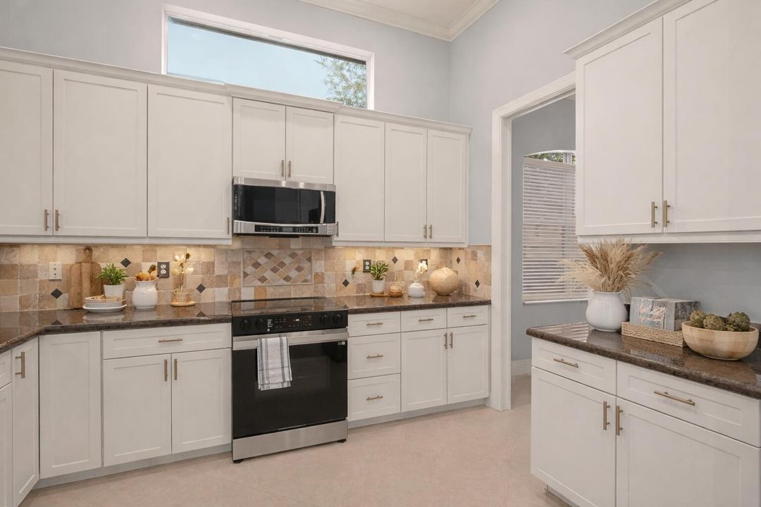 Virtuallly Staged Kitchen