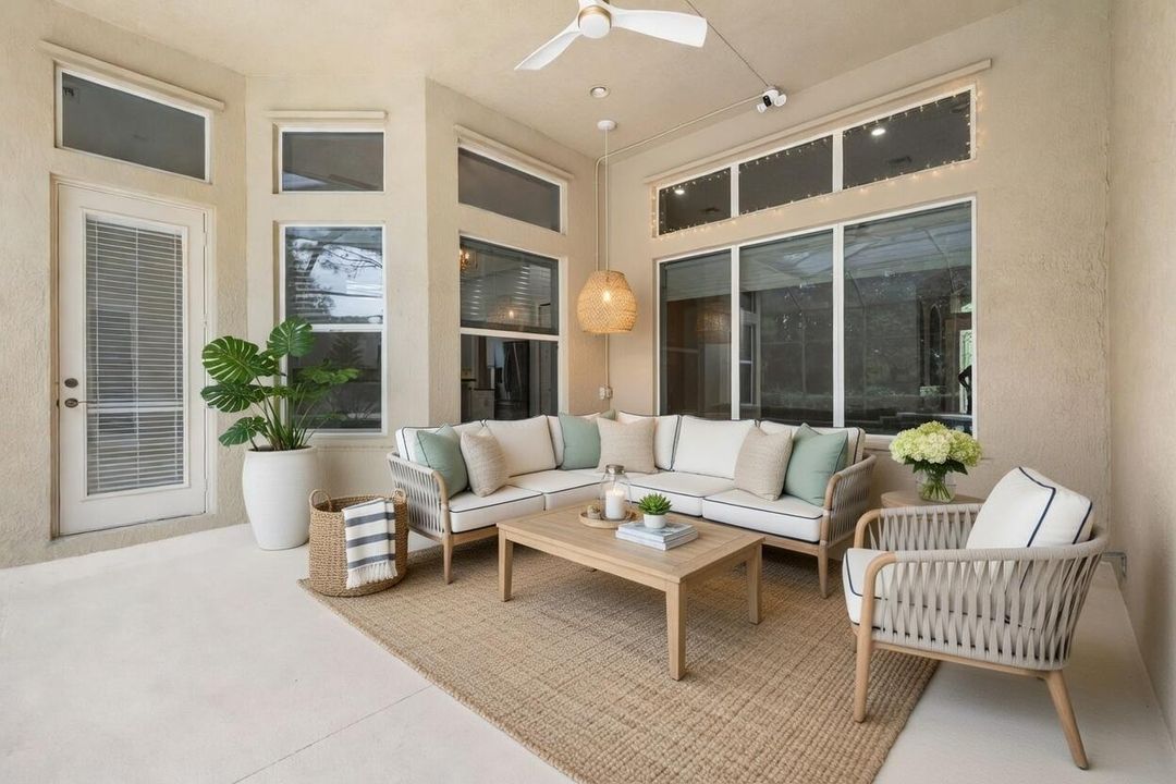 Virtually Staged Patio