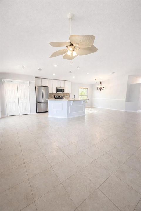 Kitchen and Living room