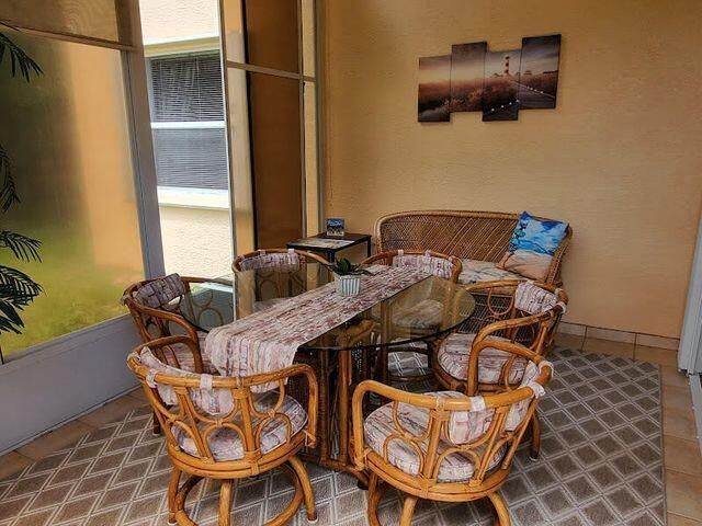 Rear Enclosed Porch
