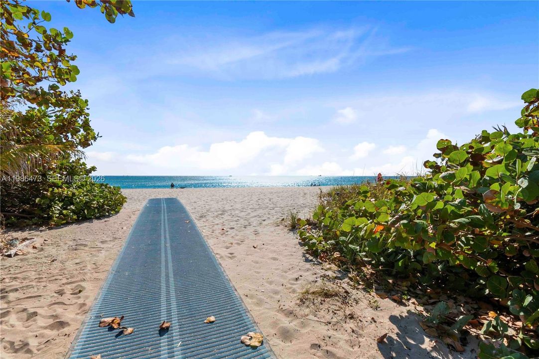 Beach Access Across the Street