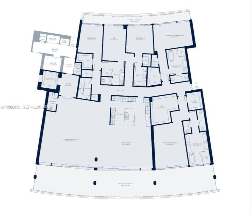 В аренду: $50,000 (4 спален, 4 ванн, 5056 Квадратных фут)