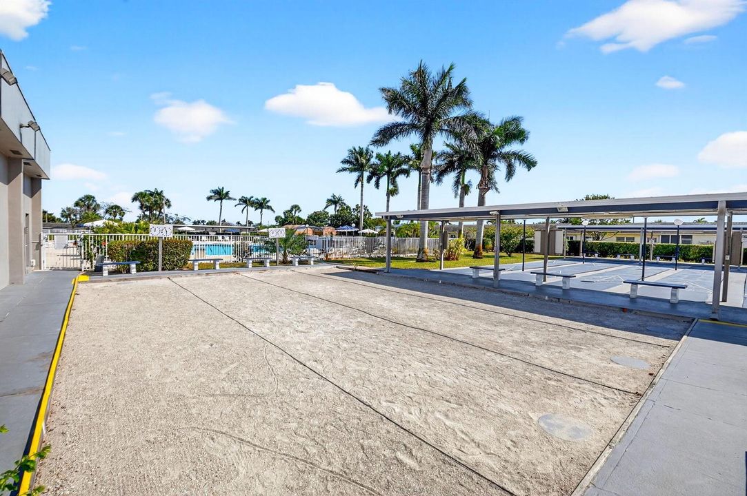 Bocce & Pool Area