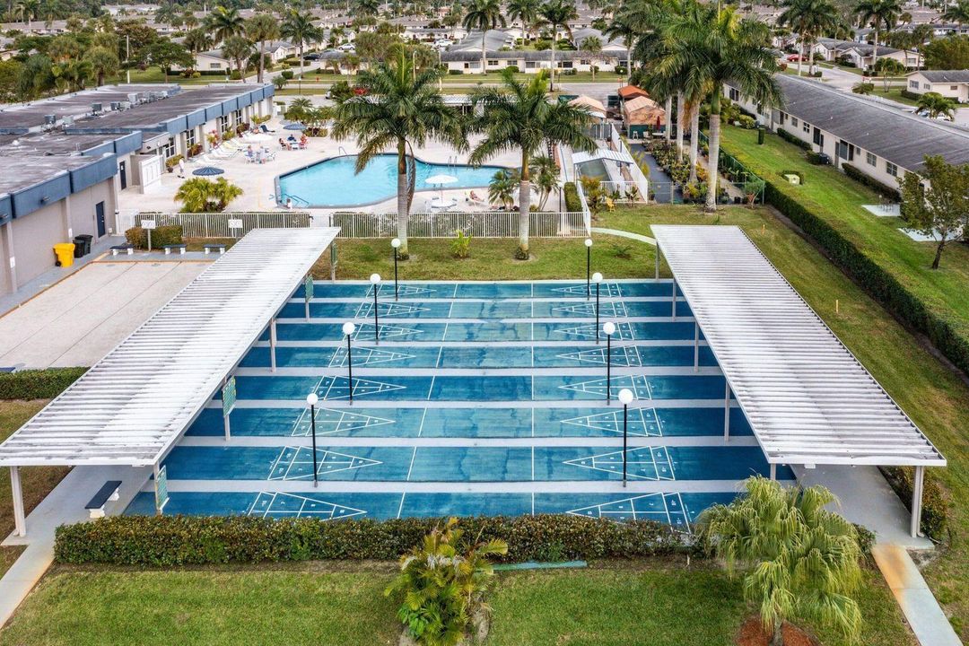 Shuffleboard & Pool Amenities