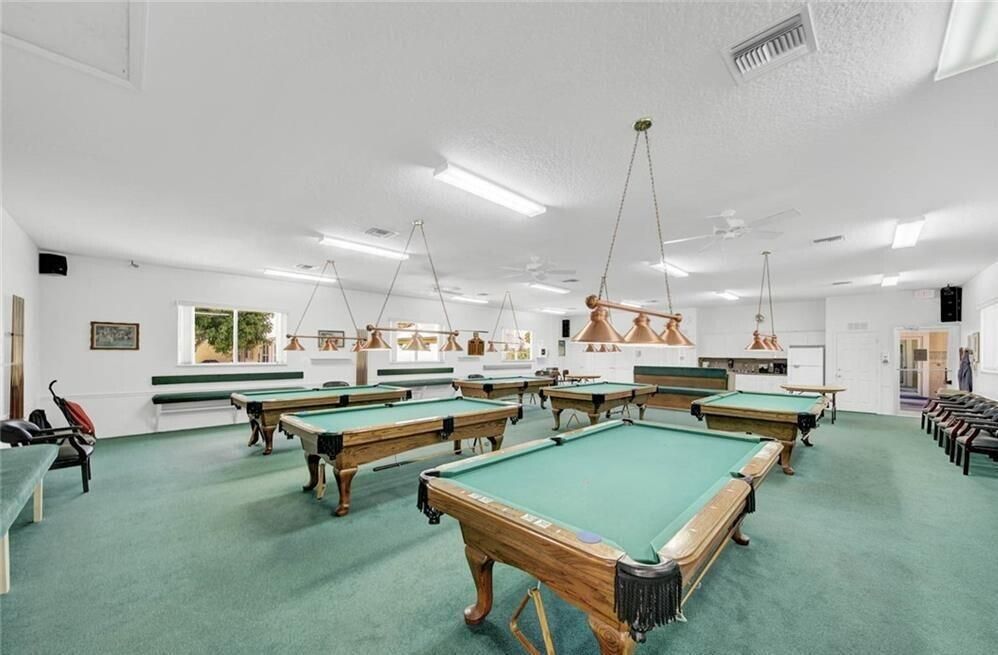 Billiards room