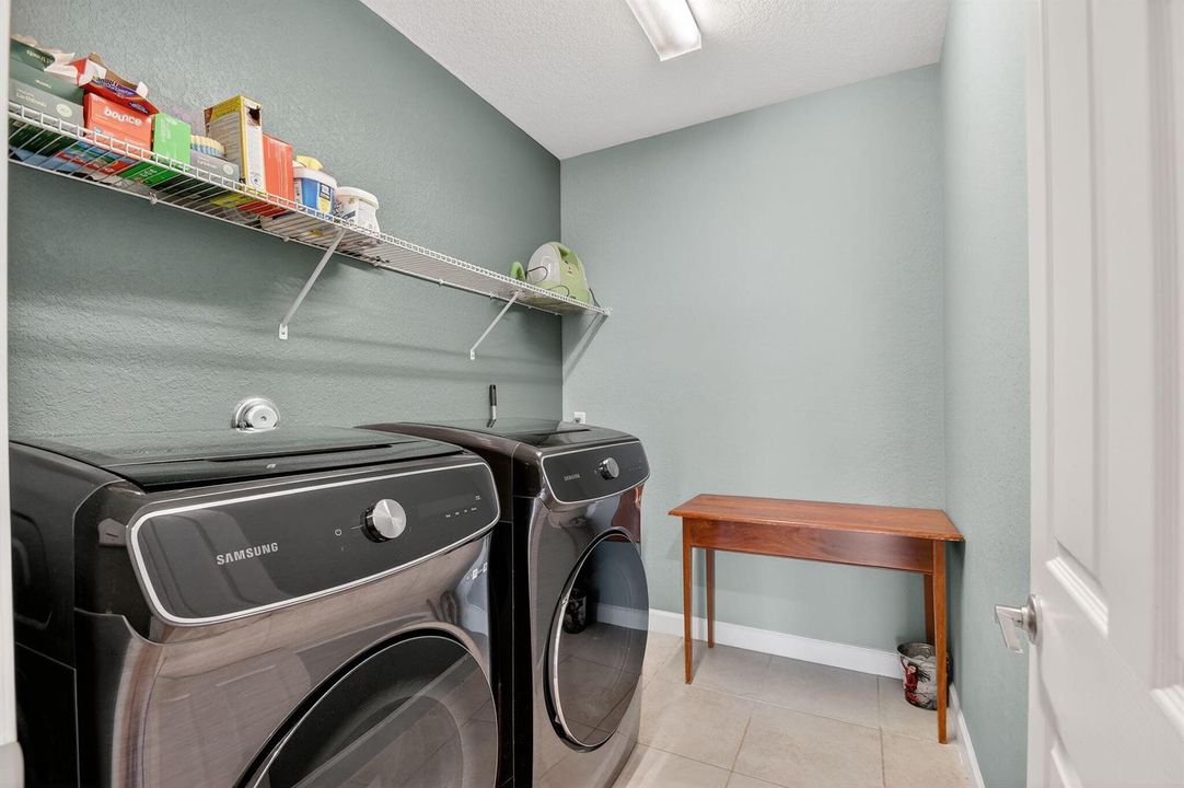 Laundry upstairs