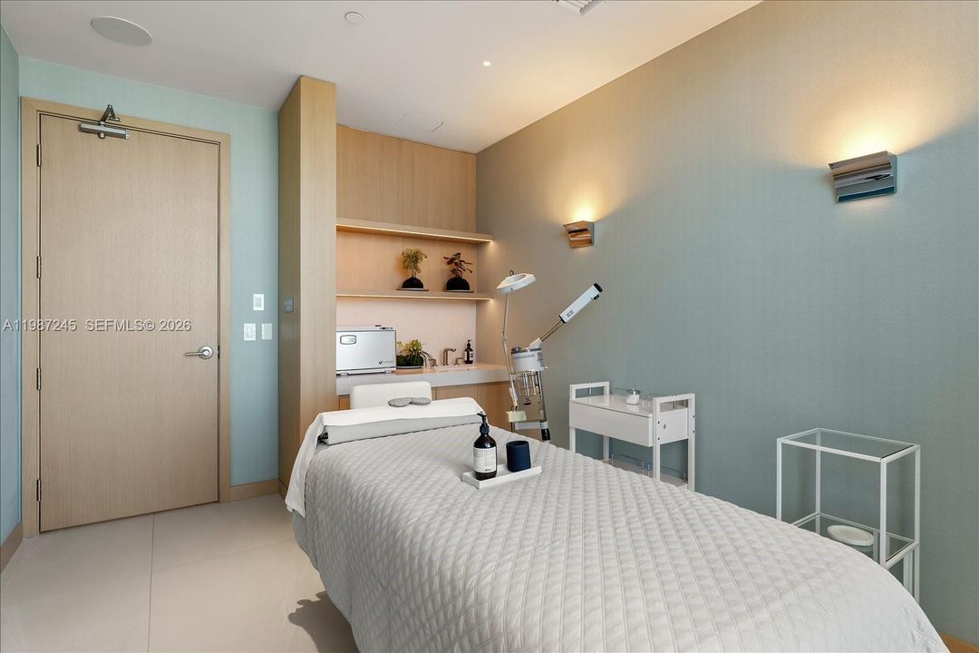 Treatment Room in the Full-Service Spa