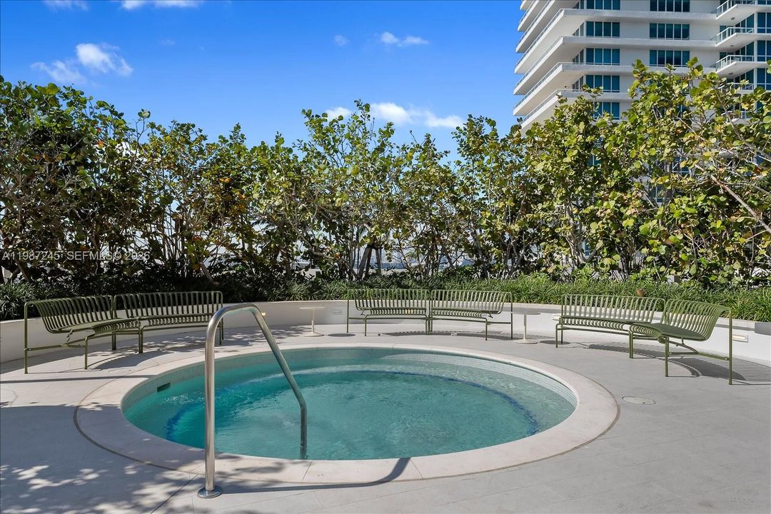 One of Multiple Pools at Five Park