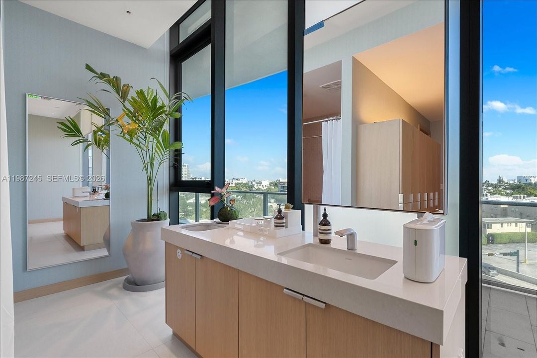 Bathroom in Full-Service Spa Changing Area