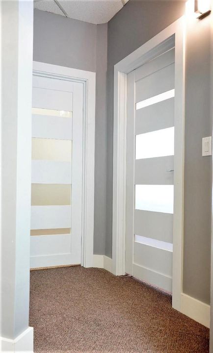 HALLWAY TOWARDS PRIVATE OFFICES 1