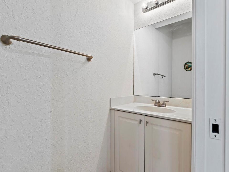Downstairs half bathroom