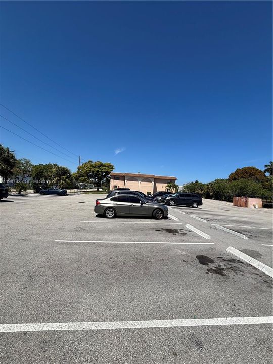 Extended parking lot