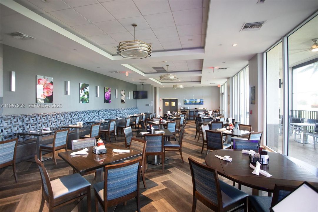 Community cafe and dining halls