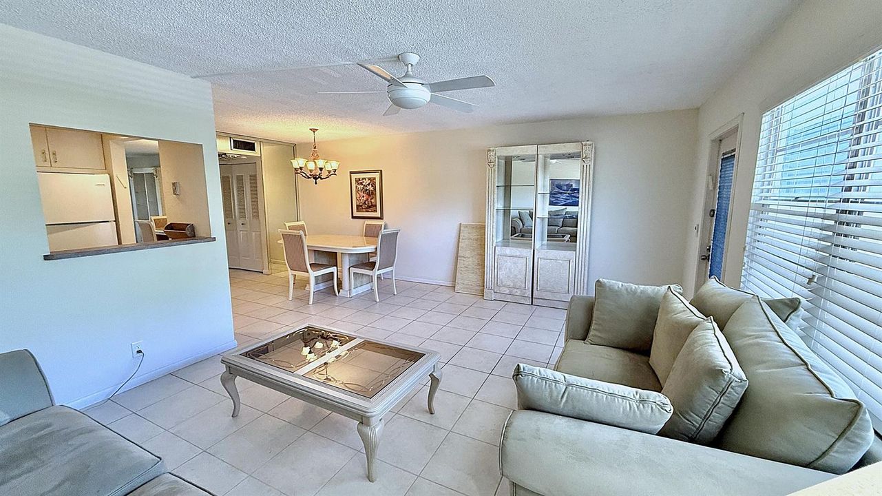 Living Room + Dining Area