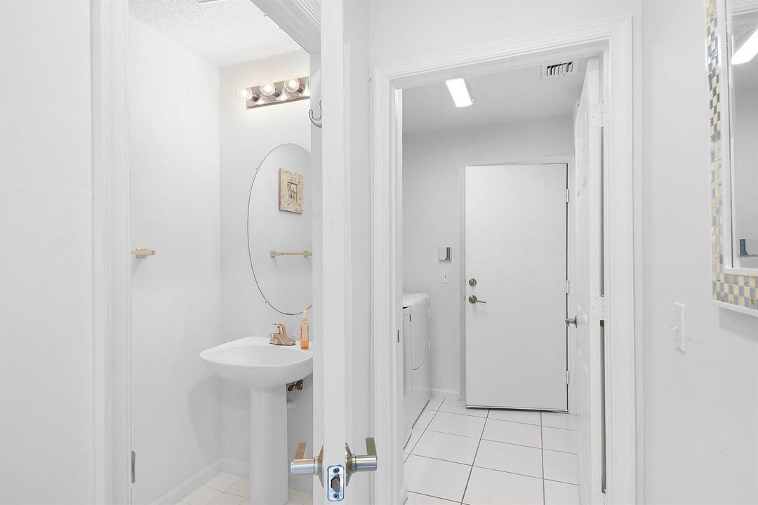 FIRST FLOOR HALF BATH