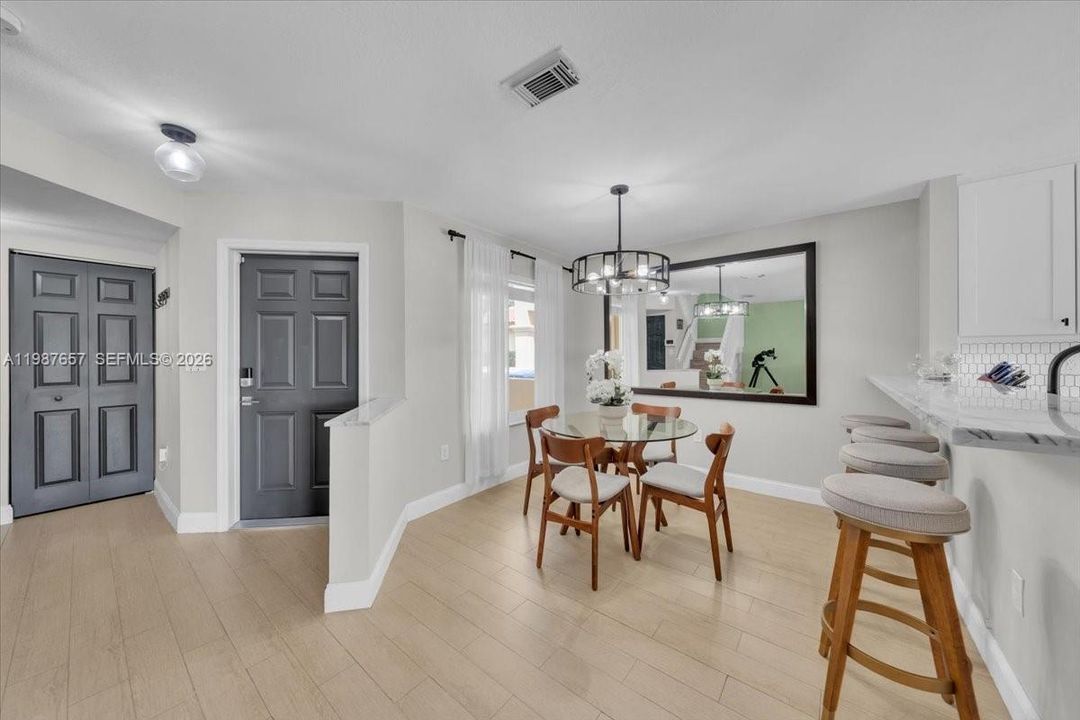 Large Window brings in natural light