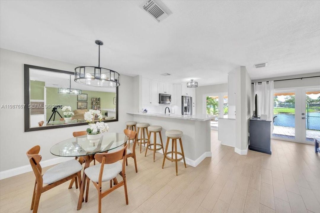 Great water views from the minute you walk in!