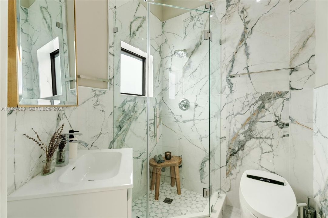 4th bath next to 5th bedroom/office