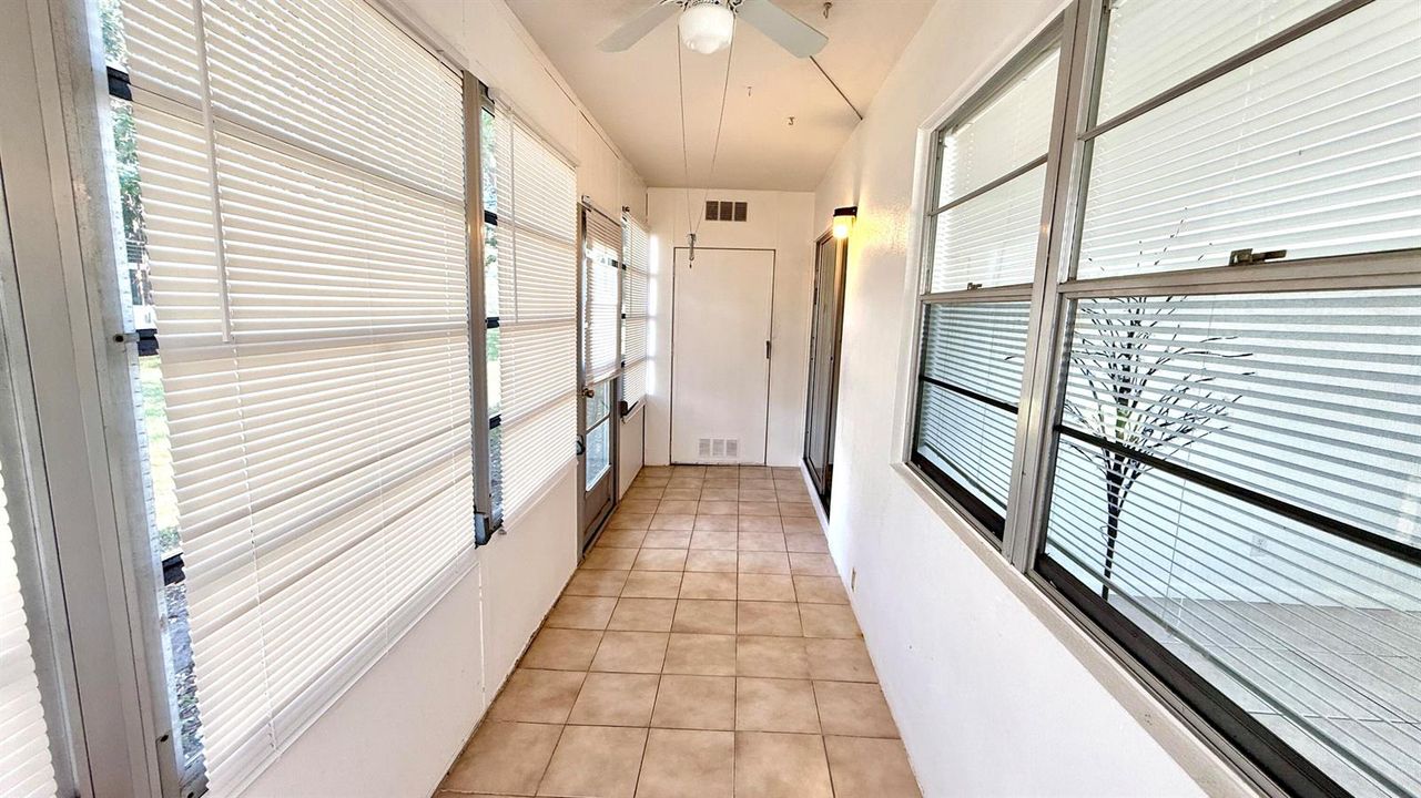Enclosed Patio