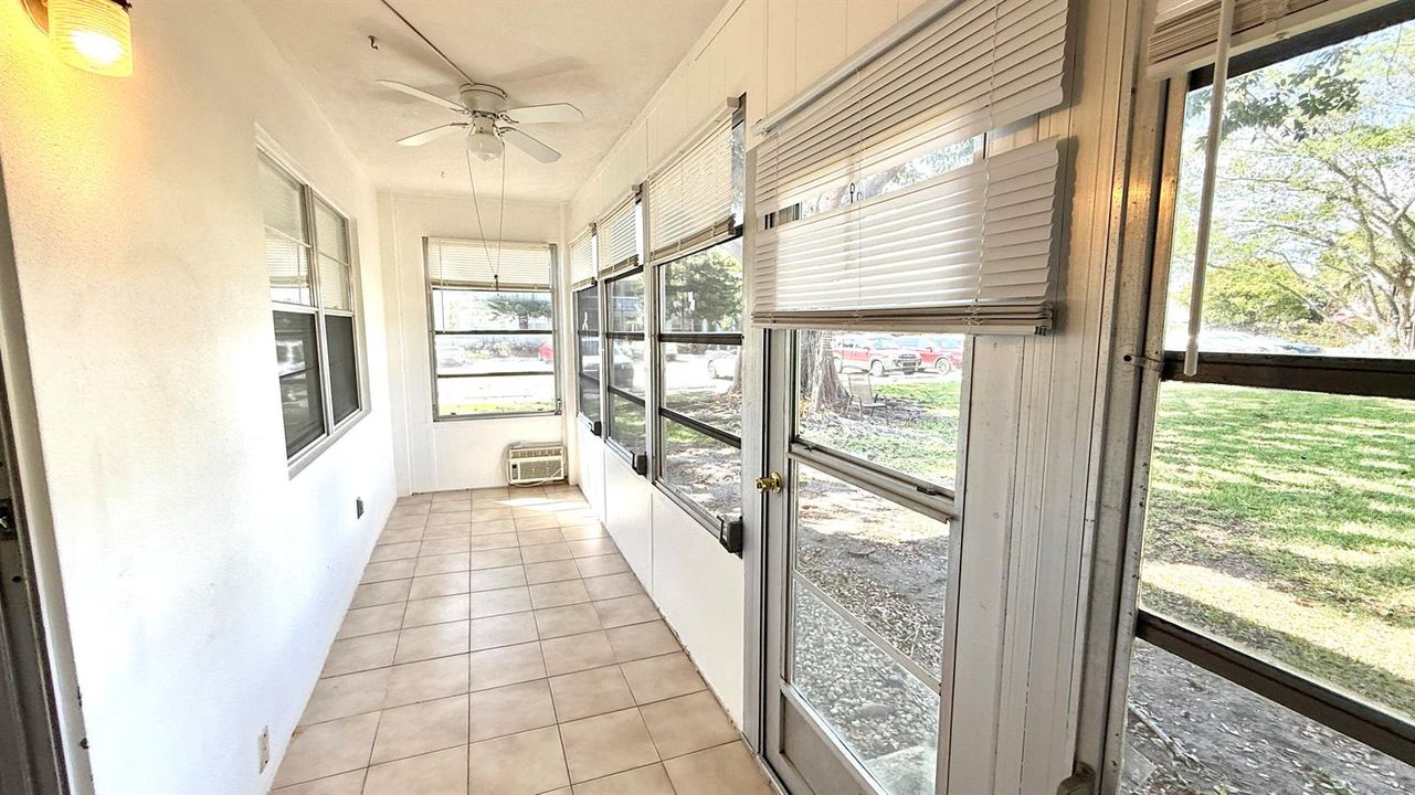 Enclosed Patio