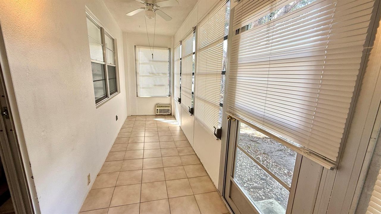 Enclosed Patio