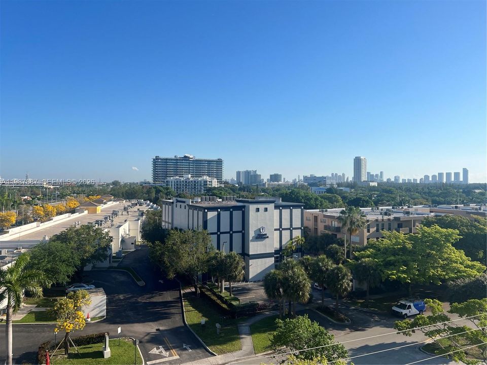 View to Part of Sunny Isles, Aventura and  North Miami Beach