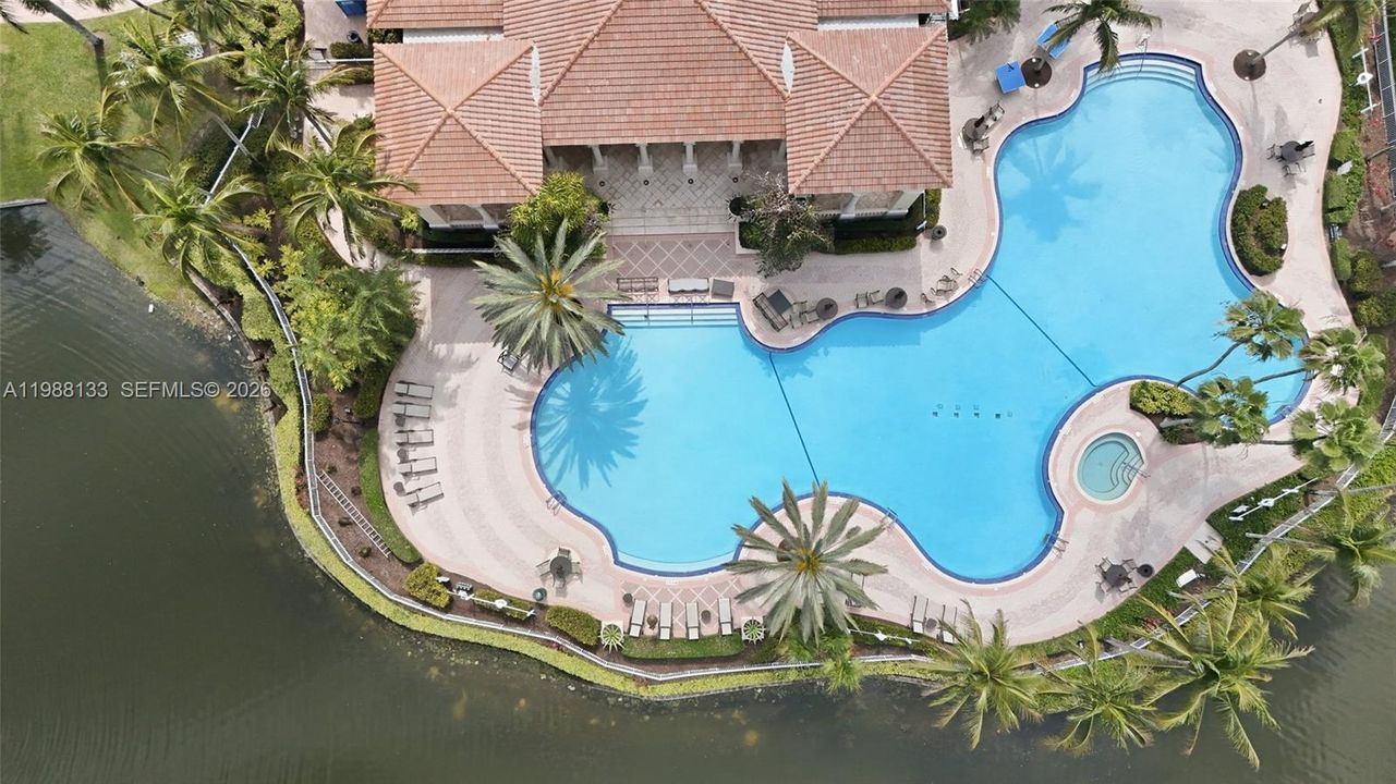 Clubhouse pool