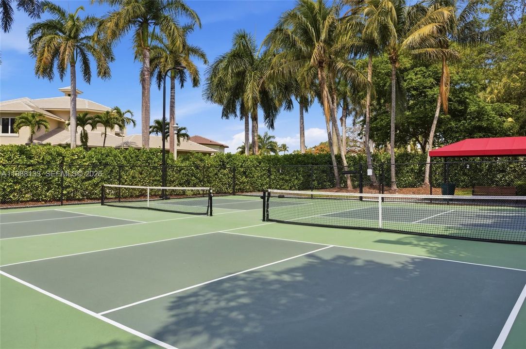 2 Pickleball courts