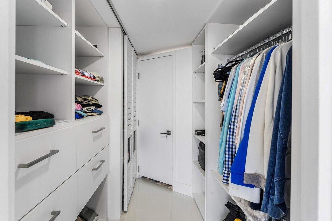 Guest Closet w built-in Owners Closet
