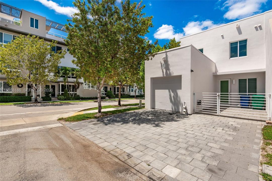 Pavers Parking in the rear