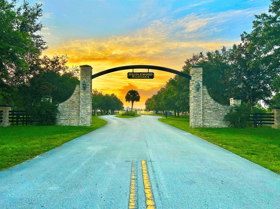 Bridlewood gate