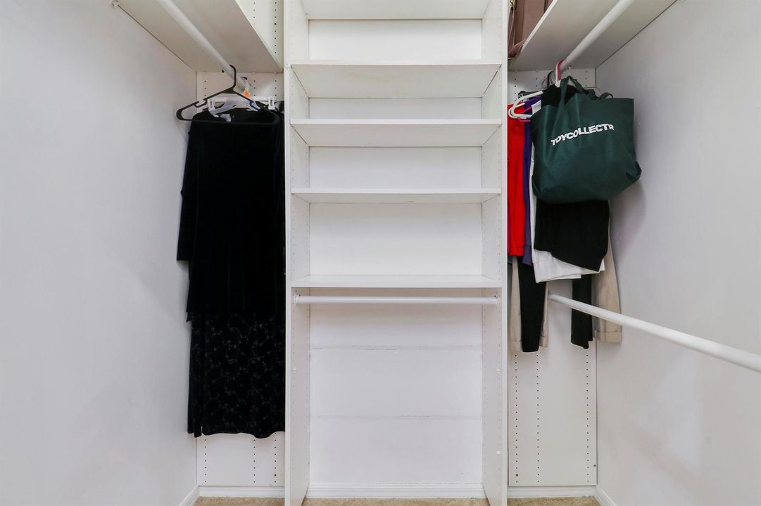 Walk in closet
