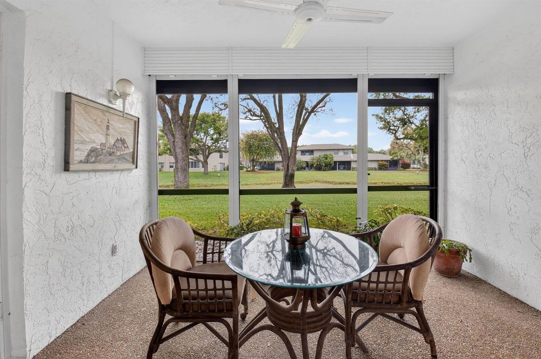 Screened in Patio