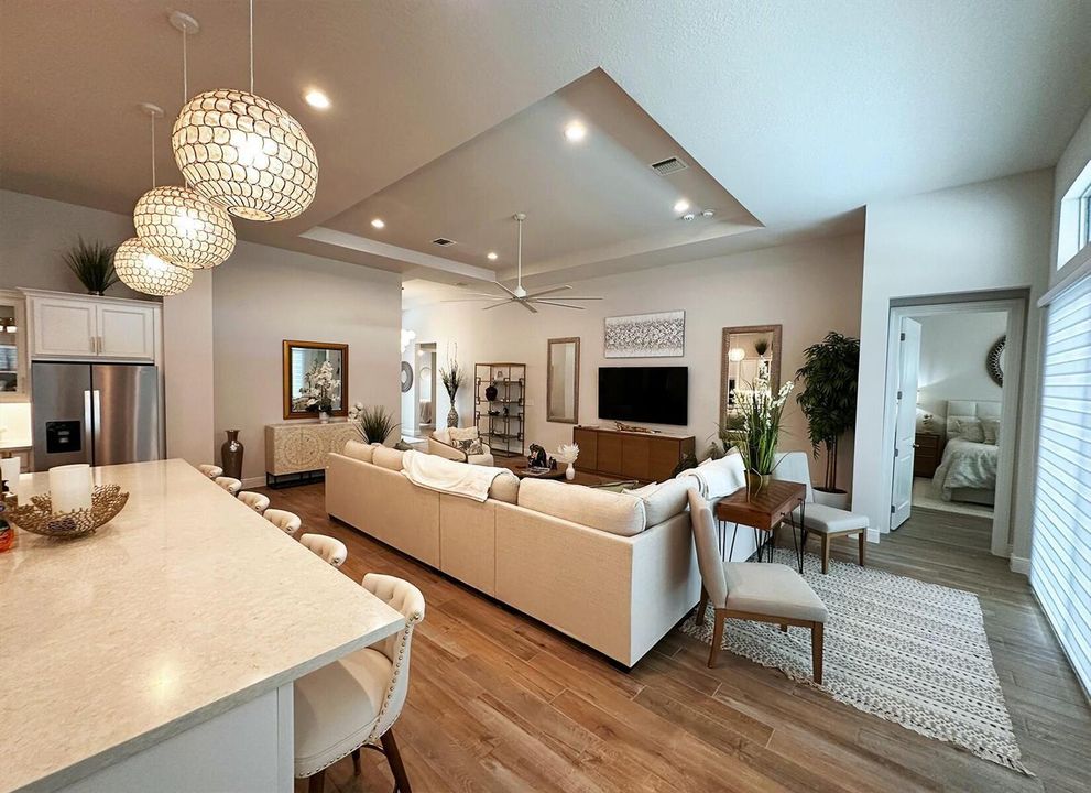 Great room to Master Bedroom