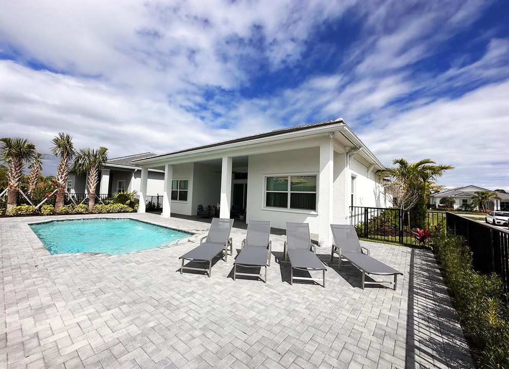 Backyard Pool Deck