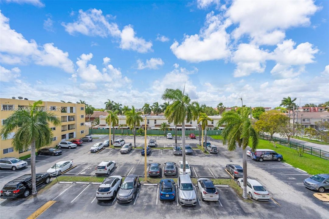 2 assigned parking spaces + guest parking