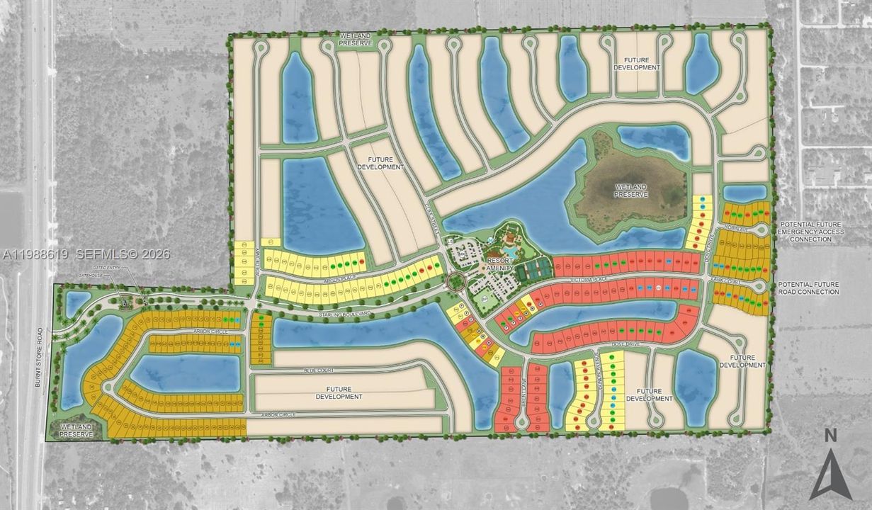 Esplanade at Starling Sitemap